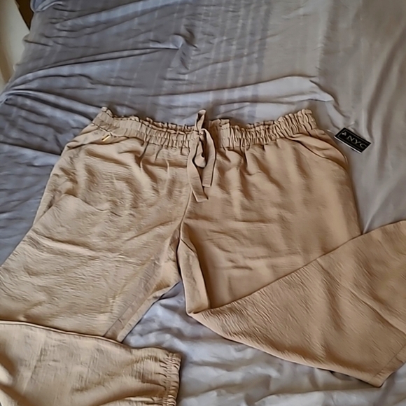 New York Clothing Co. Pants - NYCC Jogger Dress Pants, Tan, 3X